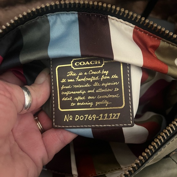 Coach Vintage Legacy 65th Anniversary Vachetta Sage Green Leather Shoulder Bag - Picture 10 of 14